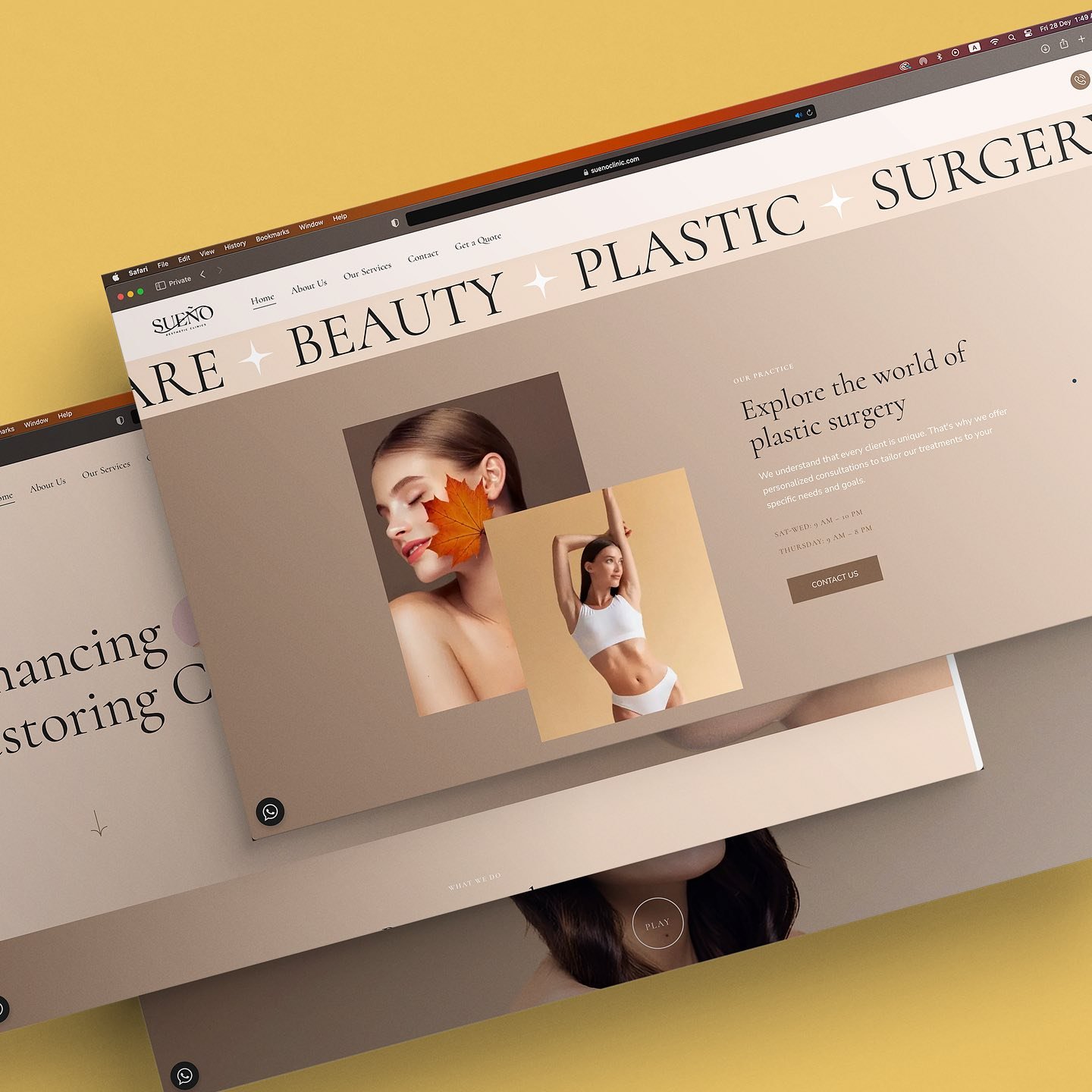 Sueno Clinic Website Design & Development